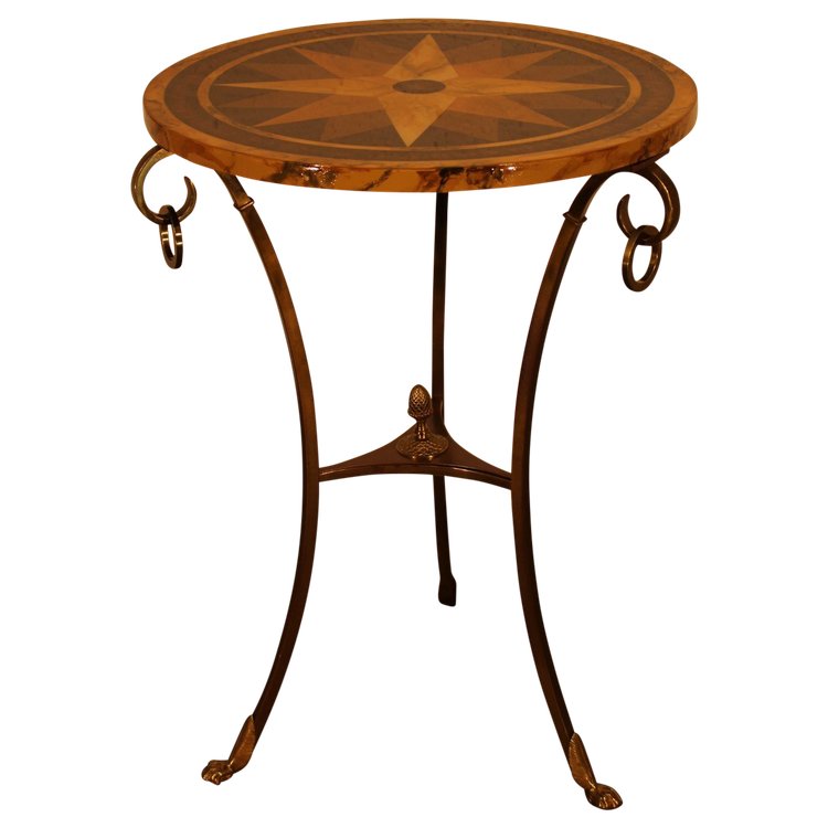 Pedestal table from Maison Charles