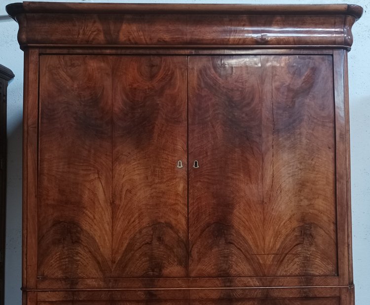 Commode cabinet secrétaire époque Charles X