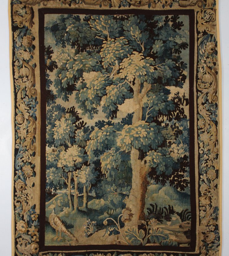 Aubusson "verdure" tapestry, 18th century