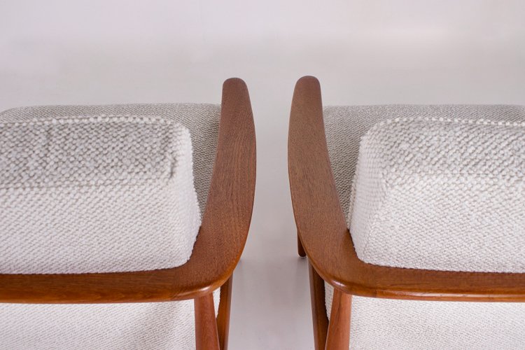 Pair of Scandinavian-style armchairs