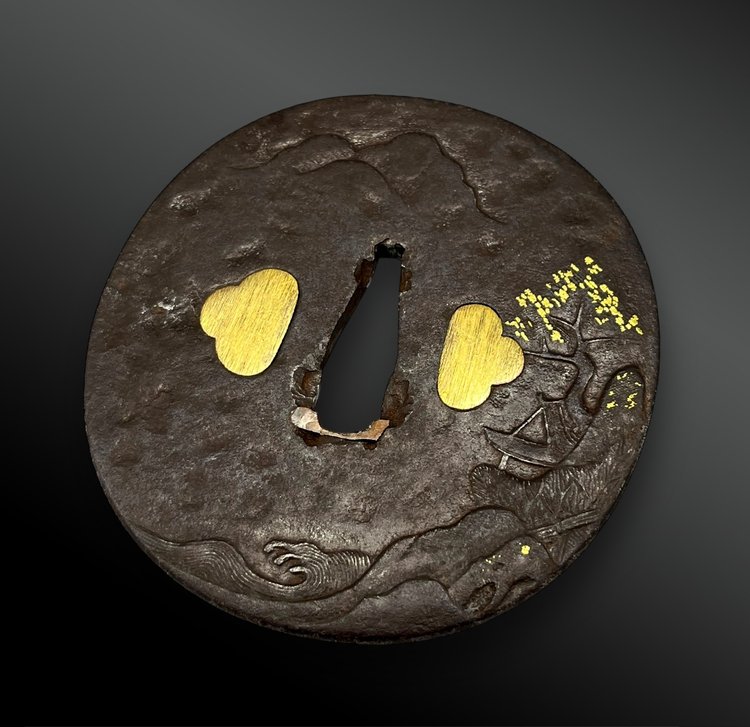 TSUBA Maru Gata - Japan - Edo period (1603-1868)