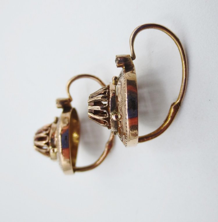 Earrings from Provence, 19th century.  