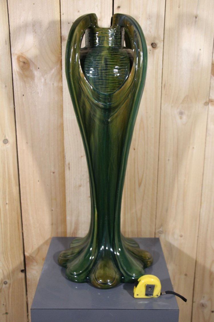 Grand Vase Art Nouveau De Jérôme Massier