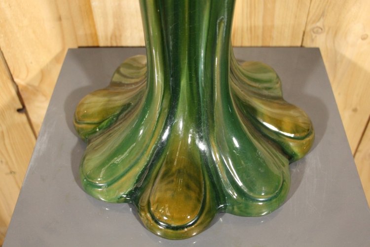 Grand Vase Art Nouveau De Jérôme Massier