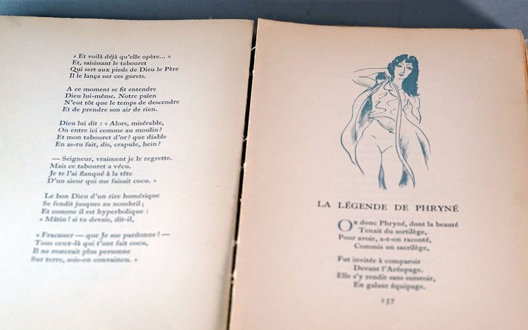 Curiosa -LA MUSE GAILLARDE, Raoul Ponchon, Illustrations by Dignimont