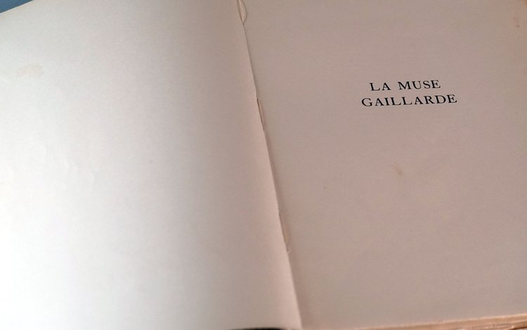 Curiosa -LA MUSE GAILLARDE, Raoul Ponchon, Illustrations by Dignimont