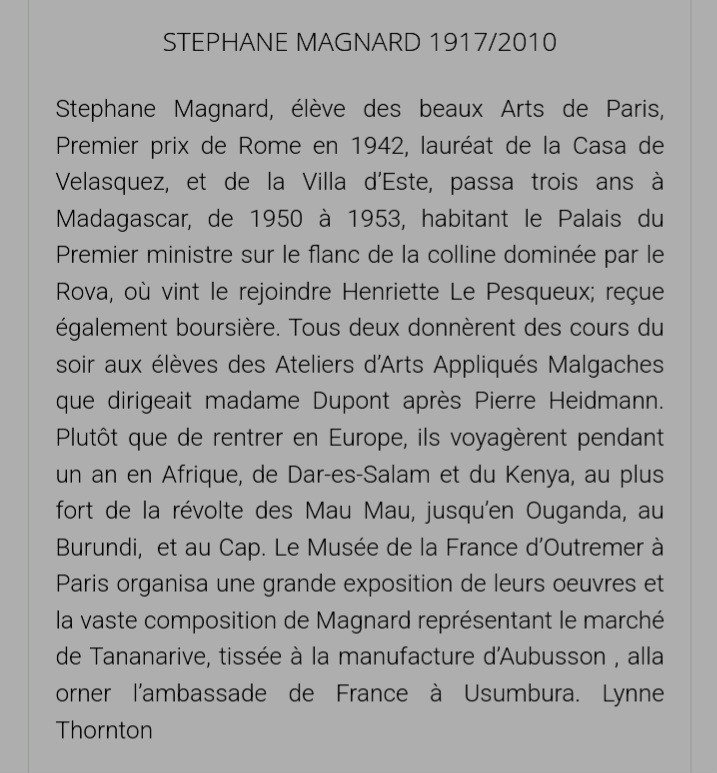 STÉPHANE MAGNARD 1917/2010