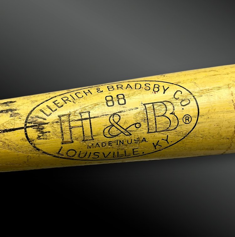 Hillerich & Bradsby Co. baseball bat - USA - About 1960