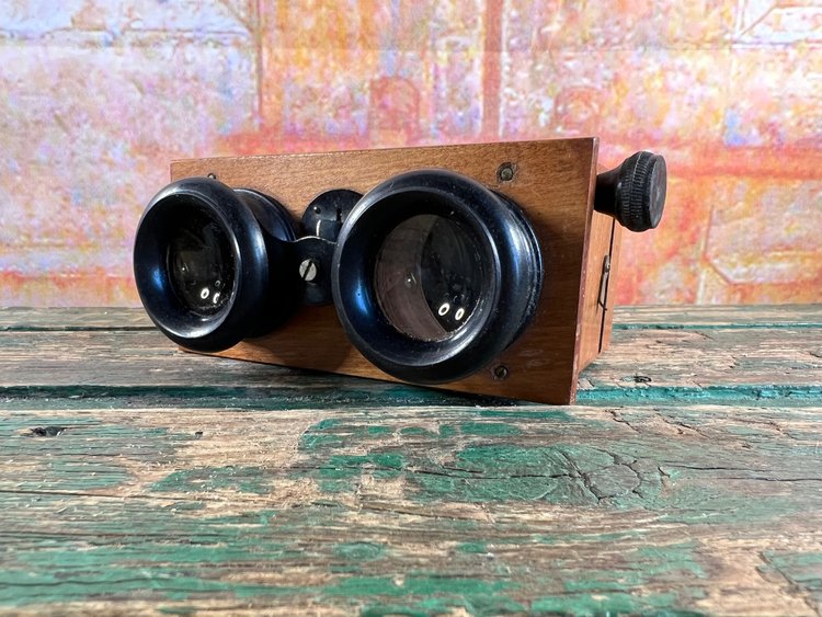 Stereoscope Viewer Verascope Richard wooden - 20th century