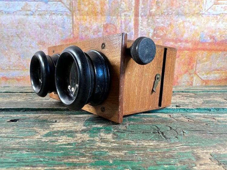 Stereoscope Viewer Verascope Richard wooden - 20th century