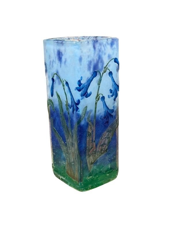 Daum Nancy Vase "Aux Jacinthes"