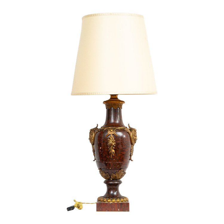 Antike französische Lampe Napoleon III., 19.