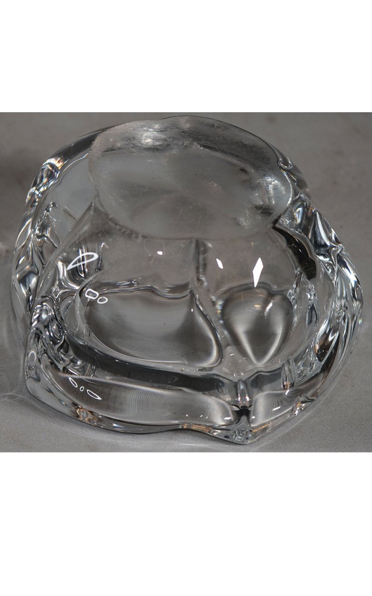 Daum crystal ashtray