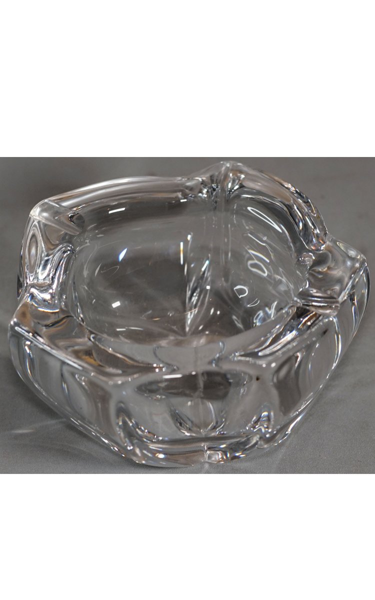 Daum crystal ashtray