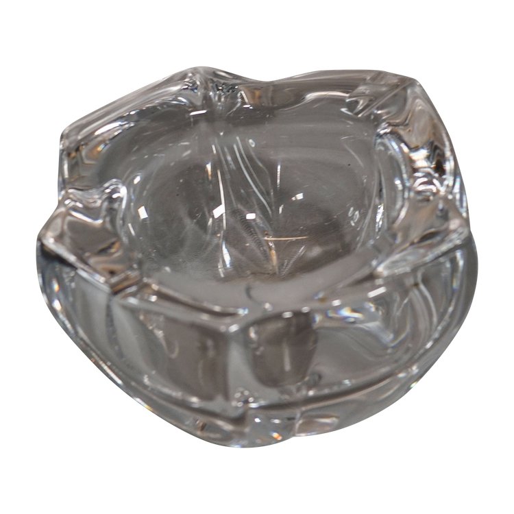 Daum crystal ashtray