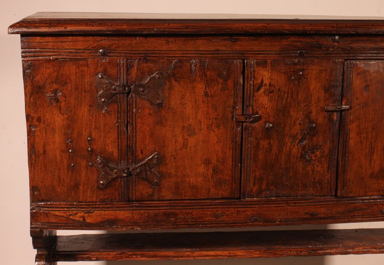 Gothic Influence Credenza - 16th Century