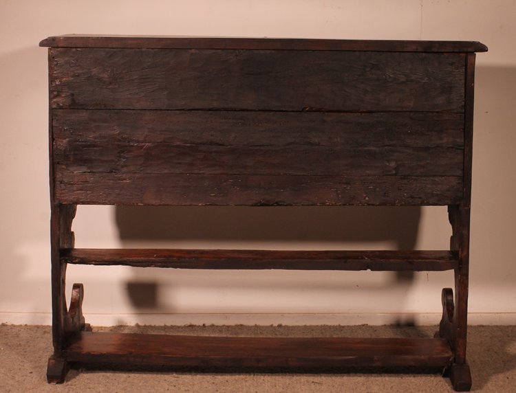 Gothic Influence Credenza - 16th Century