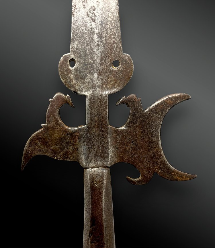 Halberd Iron - France - 17th century