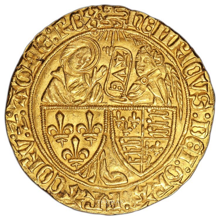 GOLD – SALUT D’OR – ROUEN – TREASURE HOARD – THE ONE HUNDRED YEARS WAR