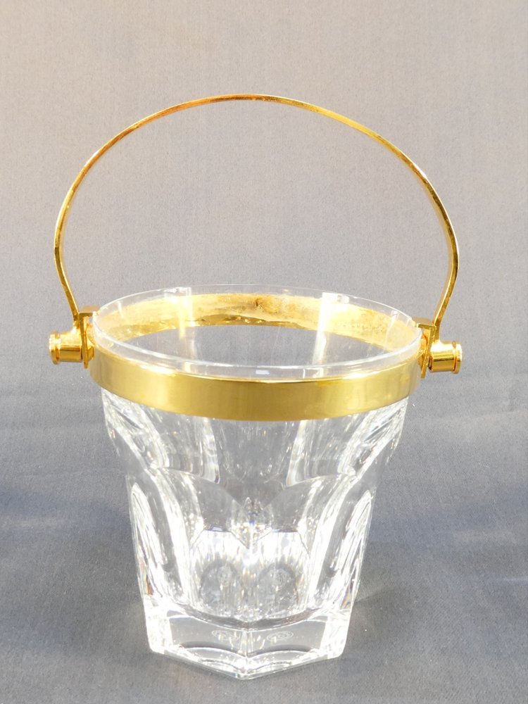 BACCARAT crystal ice bucket, HARCOURT TALLEYRAND model