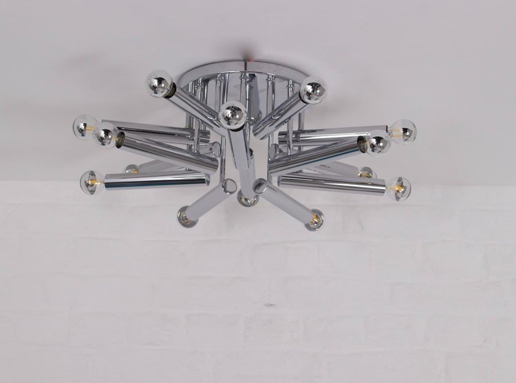 Ceiling light “Sputnick” Gaetano Sciolari.