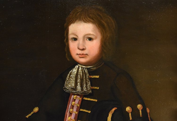 Portrait Of A Young Boy, Lombard School 17th Century