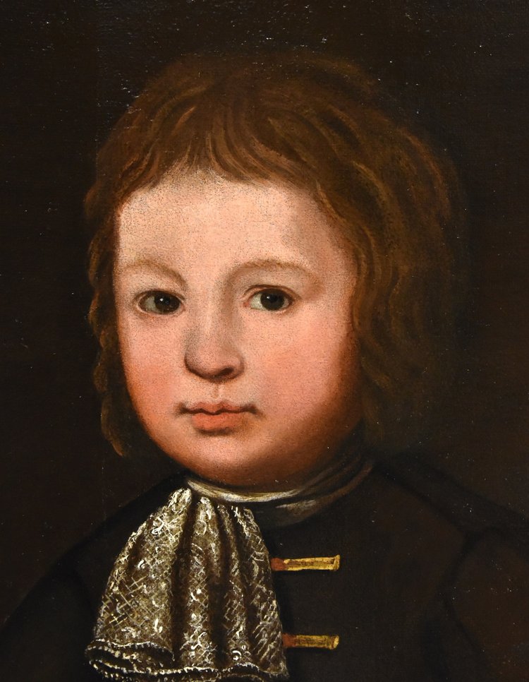 Portrait Of A Young Boy, Lombard School 17th Century