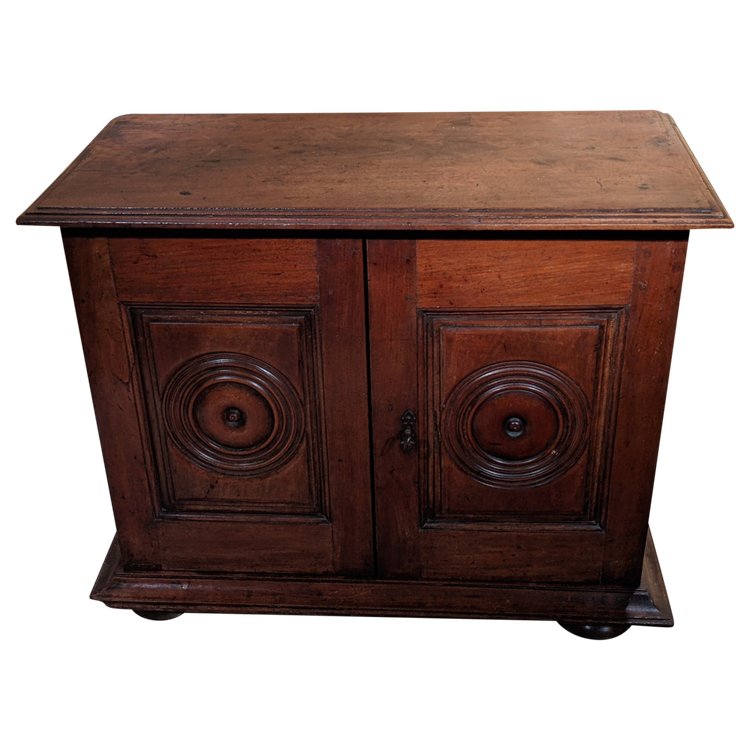 A very small 17th century cabinet