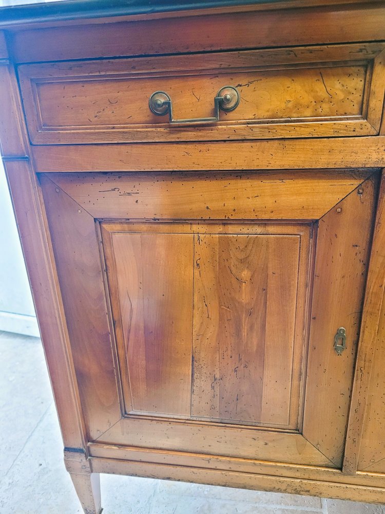 Directory buffet in cherry wood