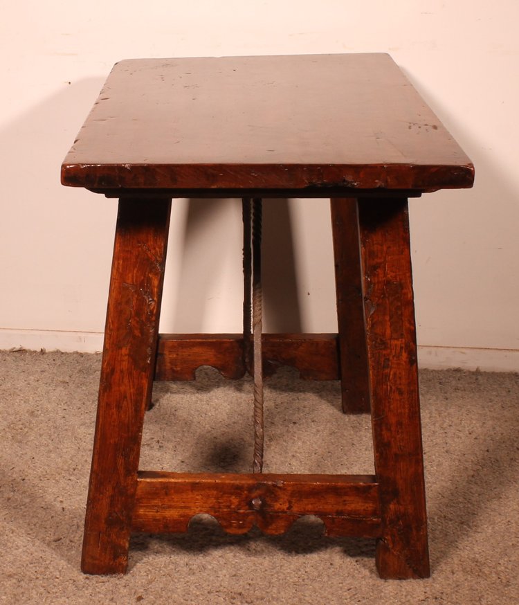 Small Spanish Walnut Table - 17th Century