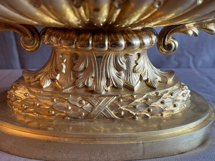 Exceptional Rocaille Style Planter / Bowl, Napoleon III period, 19th Century.