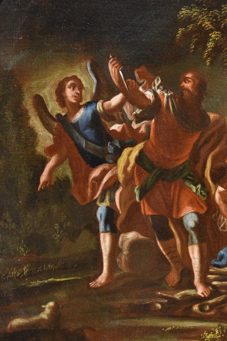 Hagar And The Angel/ The Sacrifice Of Isaac, 18th-century Neapolitan Master