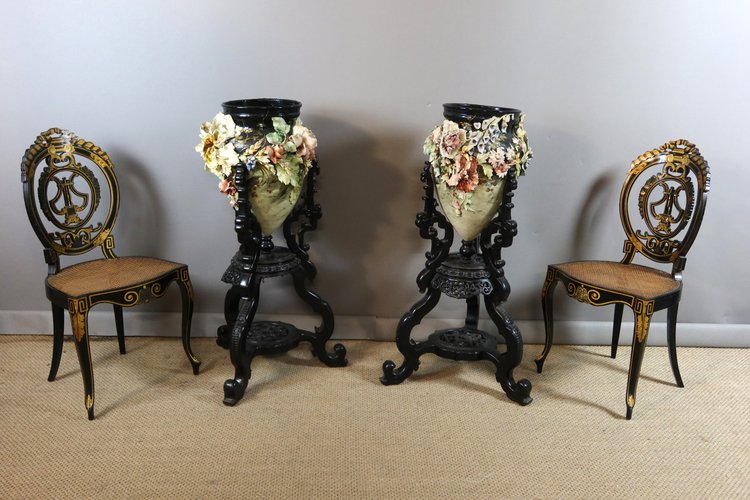 Pair of Napoleon III chairs