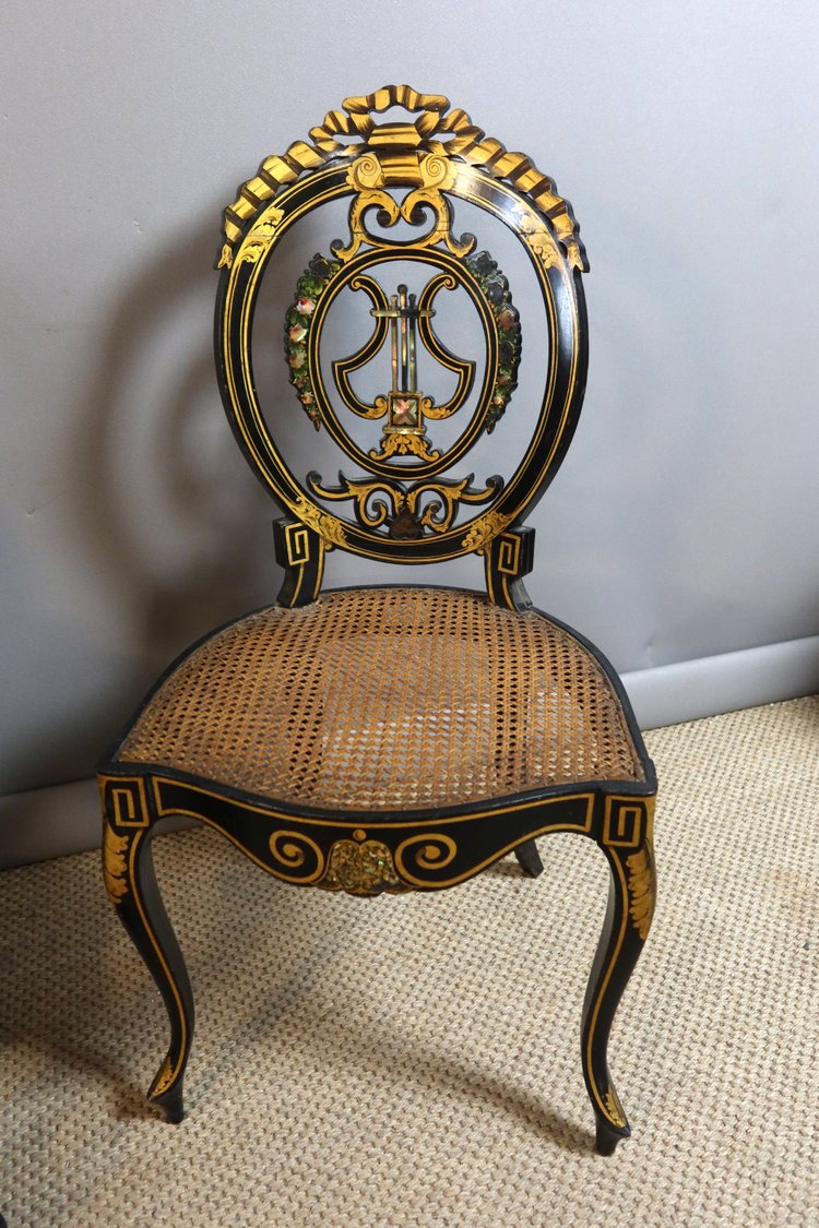 Pair of Napoleon III chairs