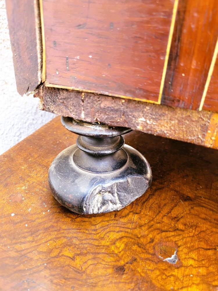 Rosewood Cabinet with Drawers, 17th Century Period