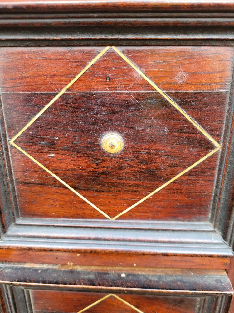 Rosewood Cabinet with Drawers, 17th Century Period