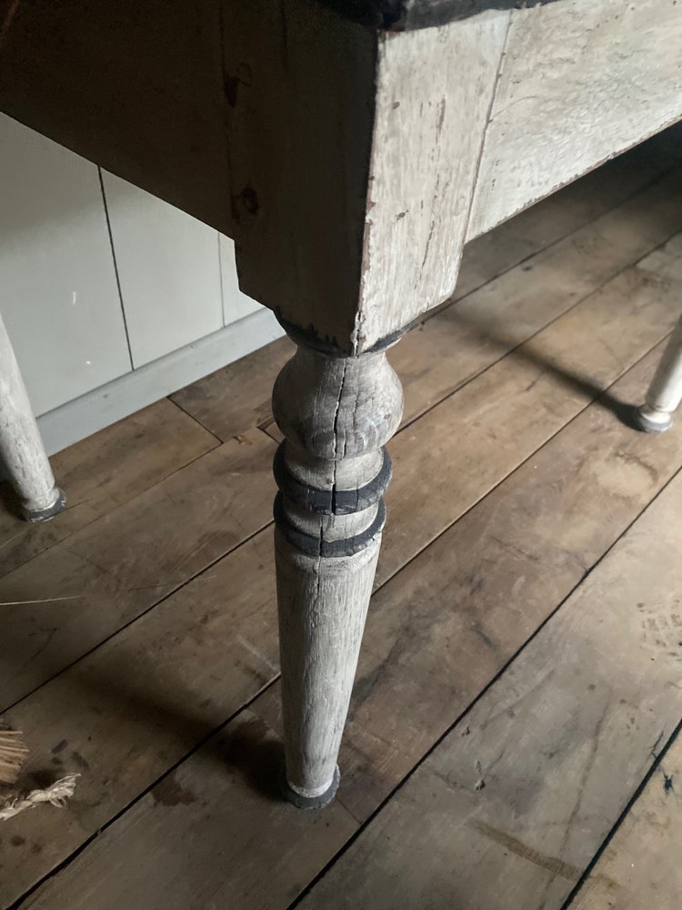 19th century sloping table desk with patina