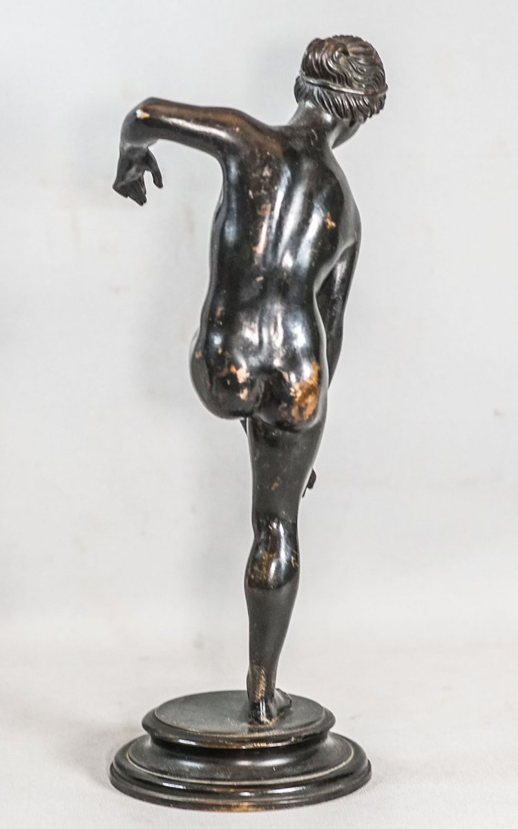 Statuette, VENUS IM BAD, Bronze