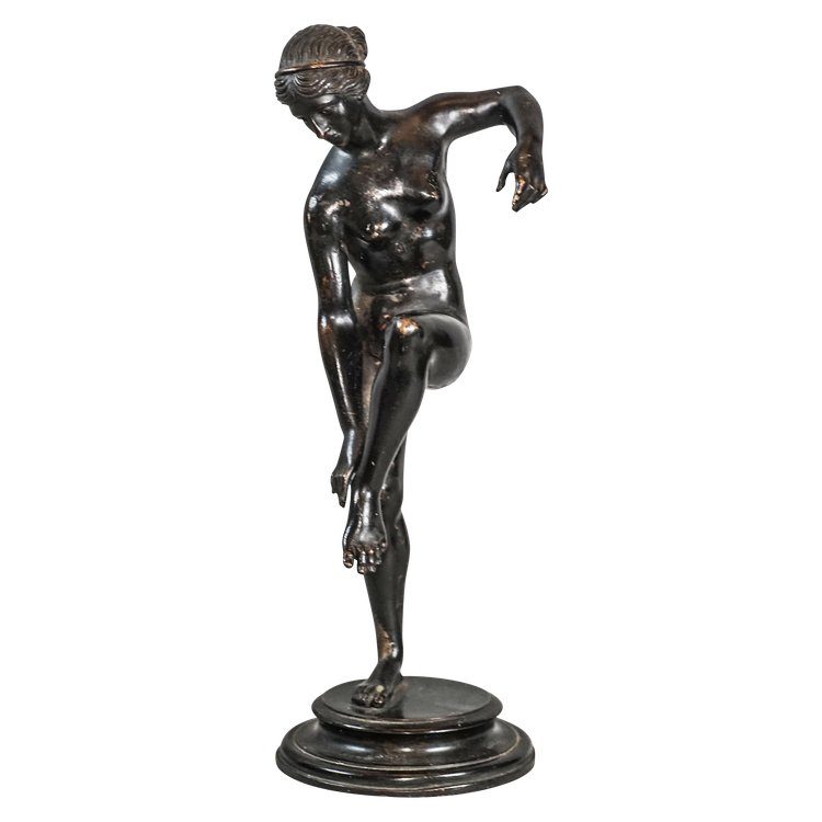 Statuette, VENUS IM BAD, Bronze