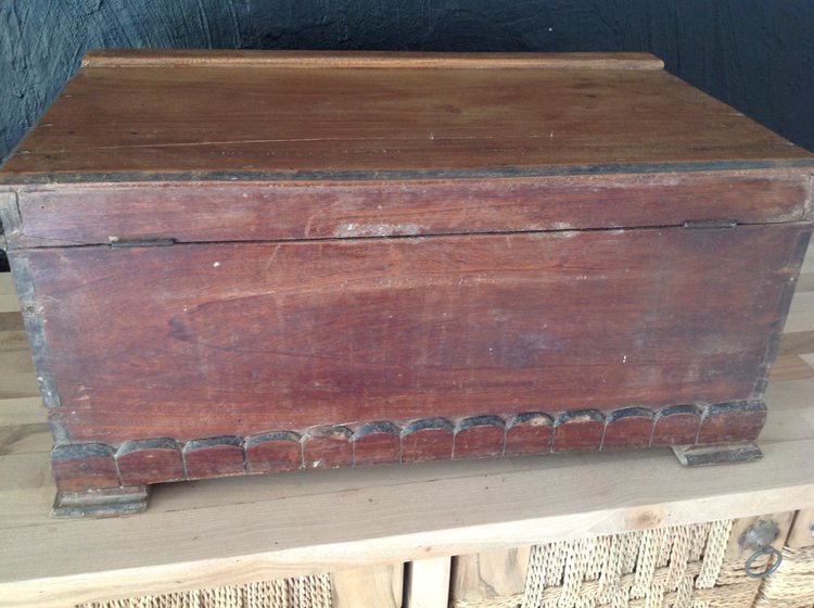 Colonial suitcase from Togo.