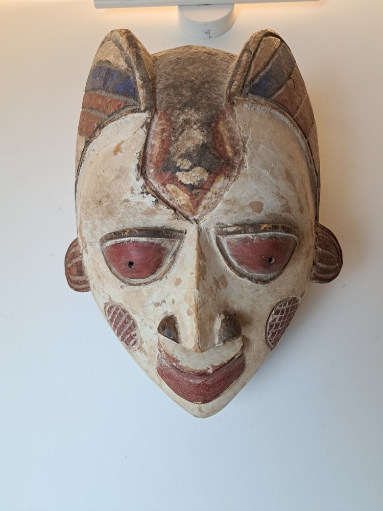 Afrikanische Maske, Punu, Gabun, 20. Jahrhundert.