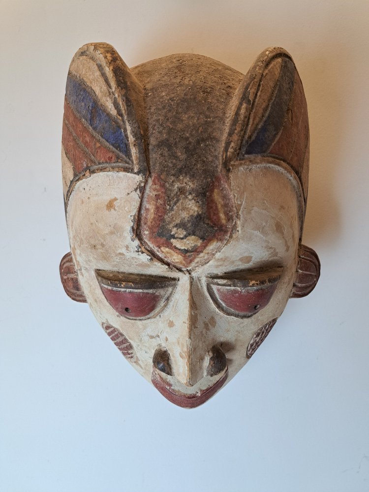 Afrikanische Maske, Punu, Gabun, 20. Jahrhundert.