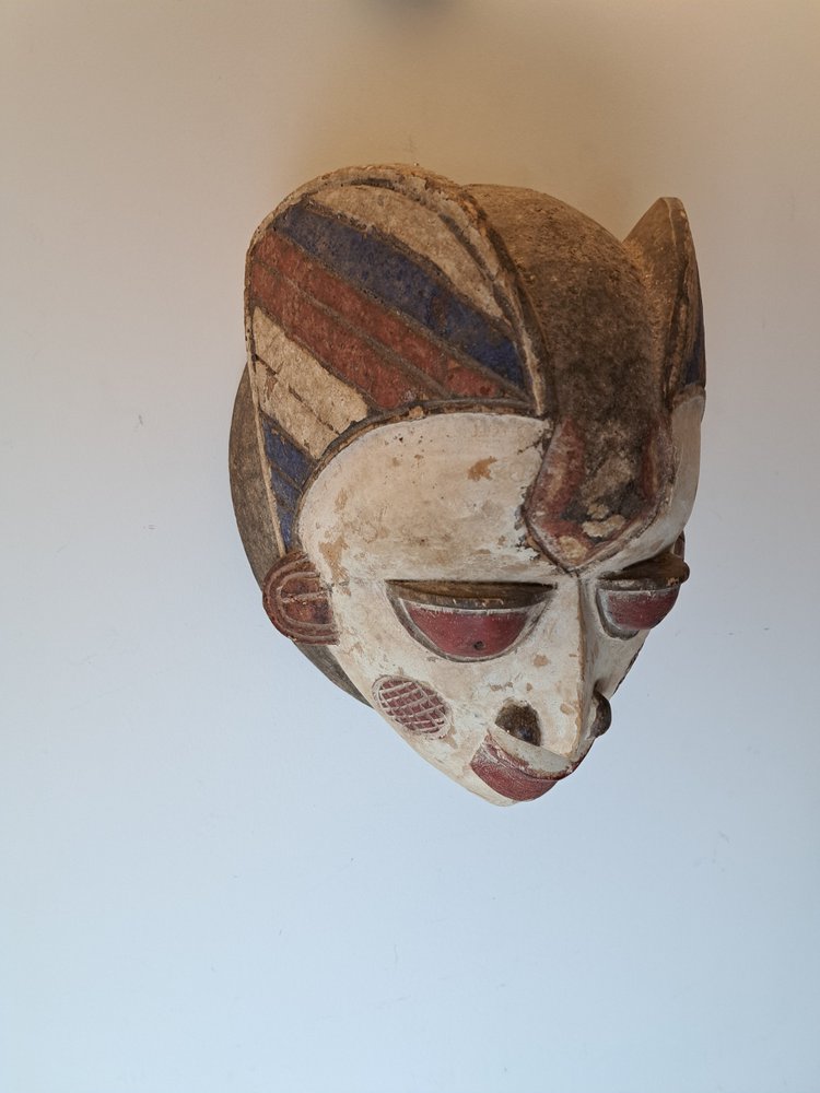 Afrikanische Maske, Punu, Gabun, 20. Jahrhundert.