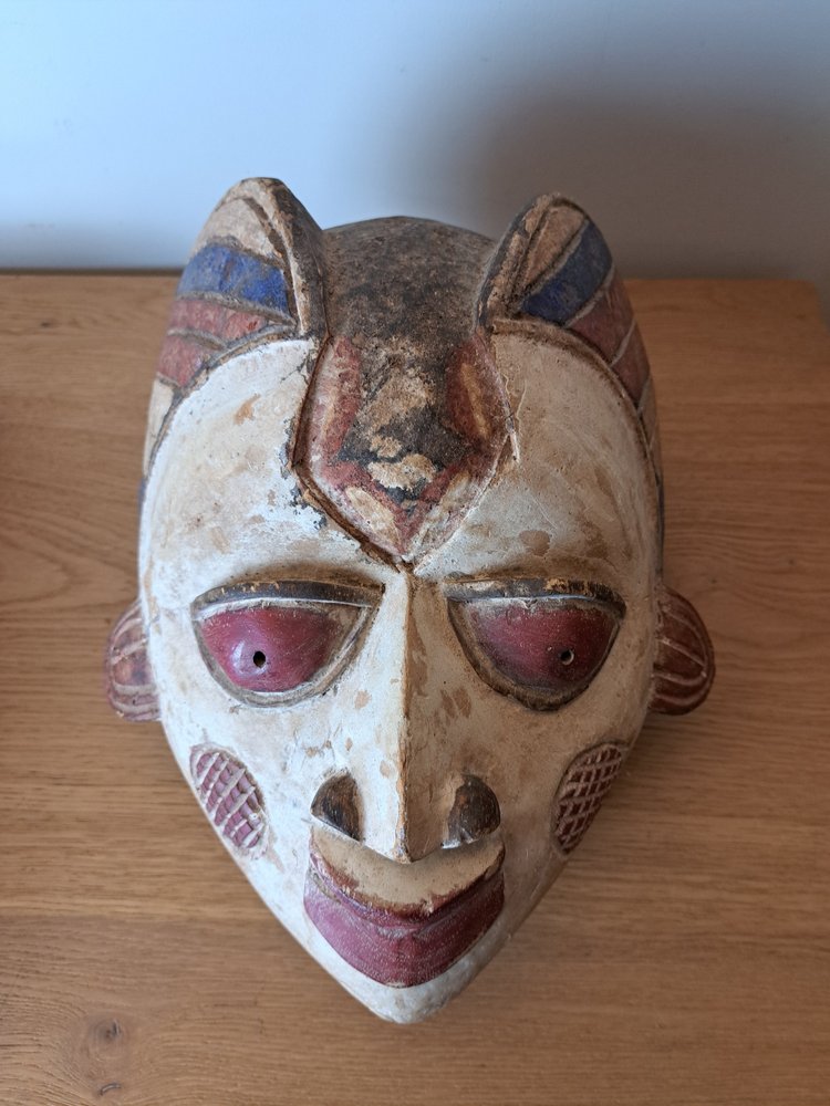 Afrikanische Maske, Punu, Gabun, 20. Jahrhundert.