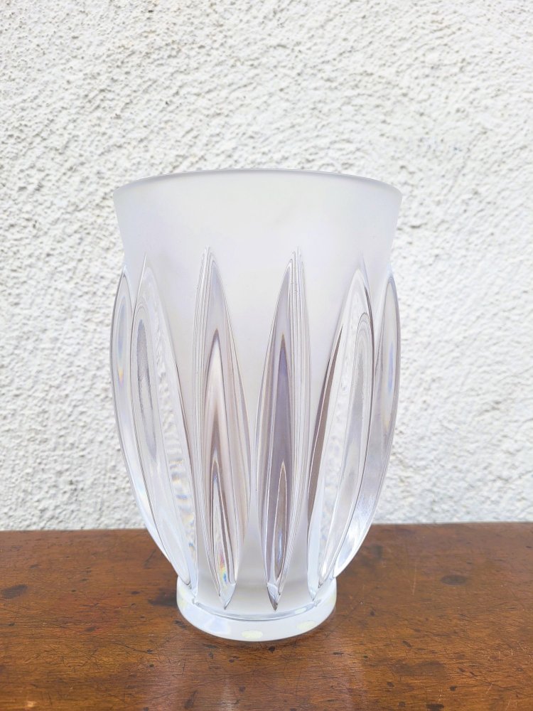 Lalique France, Courchevel Vase, 20th Century