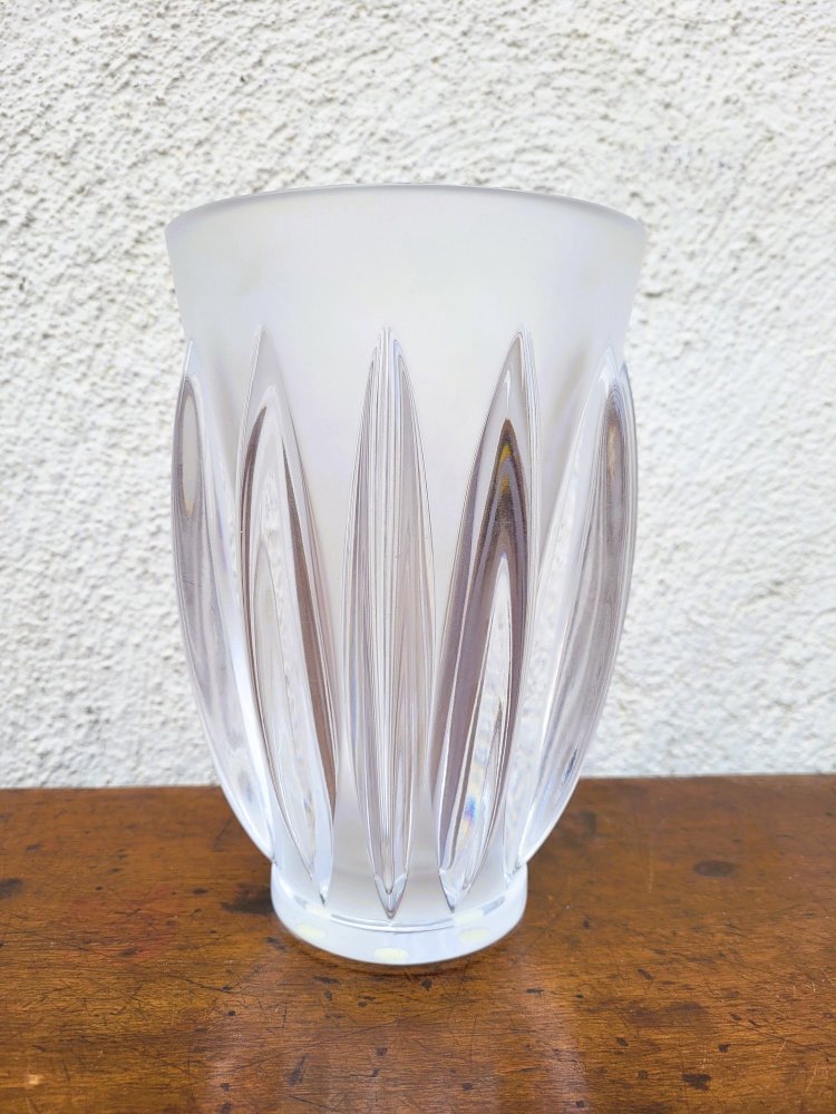 Lalique France, Courchevel Vase, 20th Century