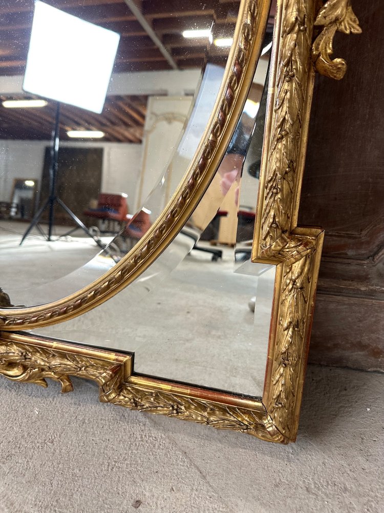 Louis XVI style mirror with closes