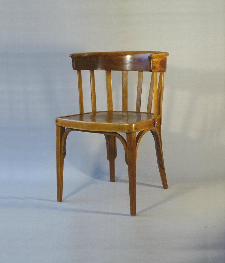 Poltrona in legno curvato tipo KOHN N°432/F di Horgen-Glarus Svizzera 1925- No Thonet