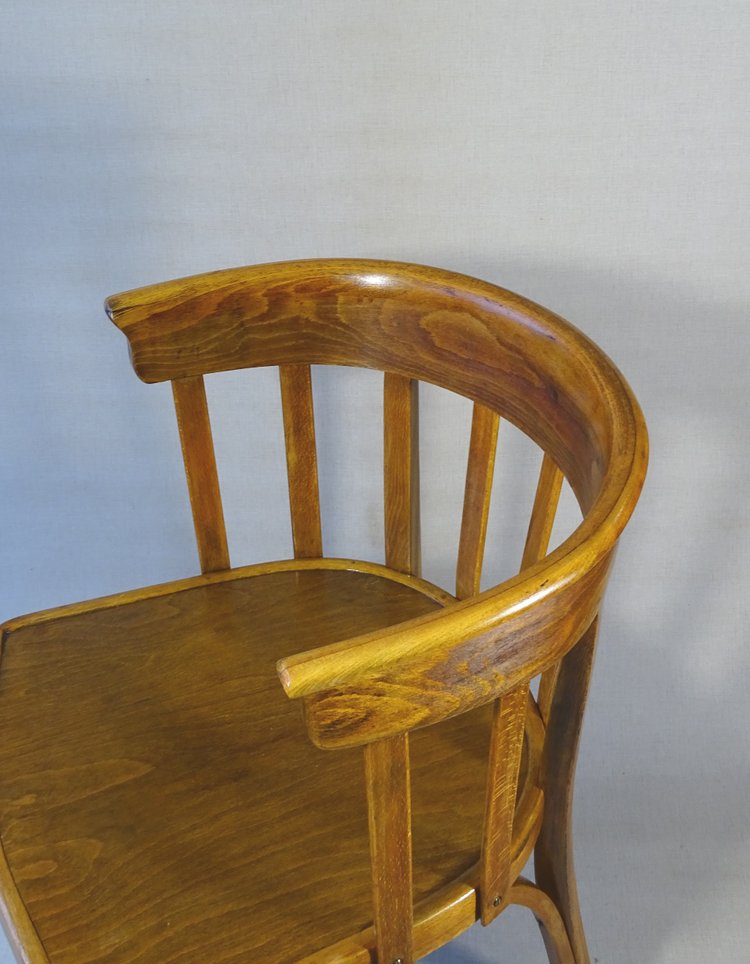 Poltrona in legno curvato tipo KOHN N°432/F di Horgen-Glarus Svizzera 1925- No Thonet