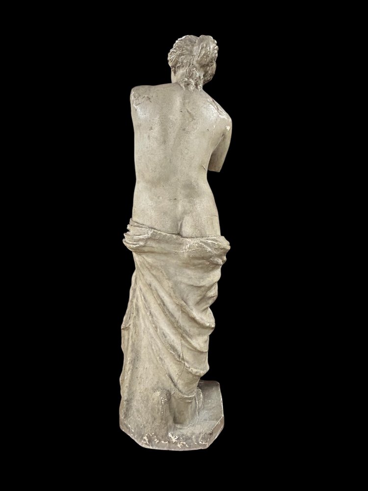 Vénus De Milo Grande Sculpture Moulage En Plâtre D’époque XIXéme H 86 Cm